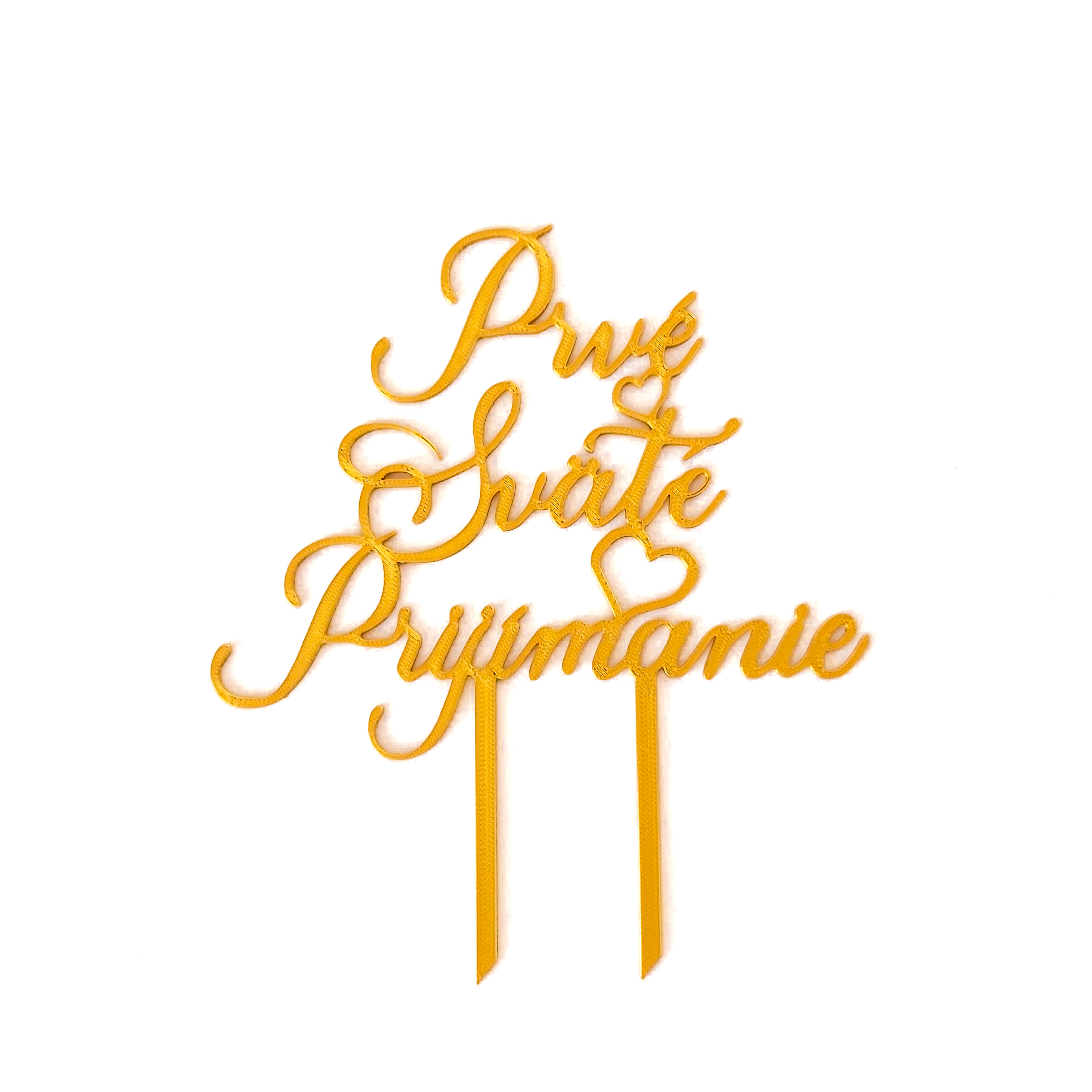 Zápich na tortu Prvé sväté prijímanie