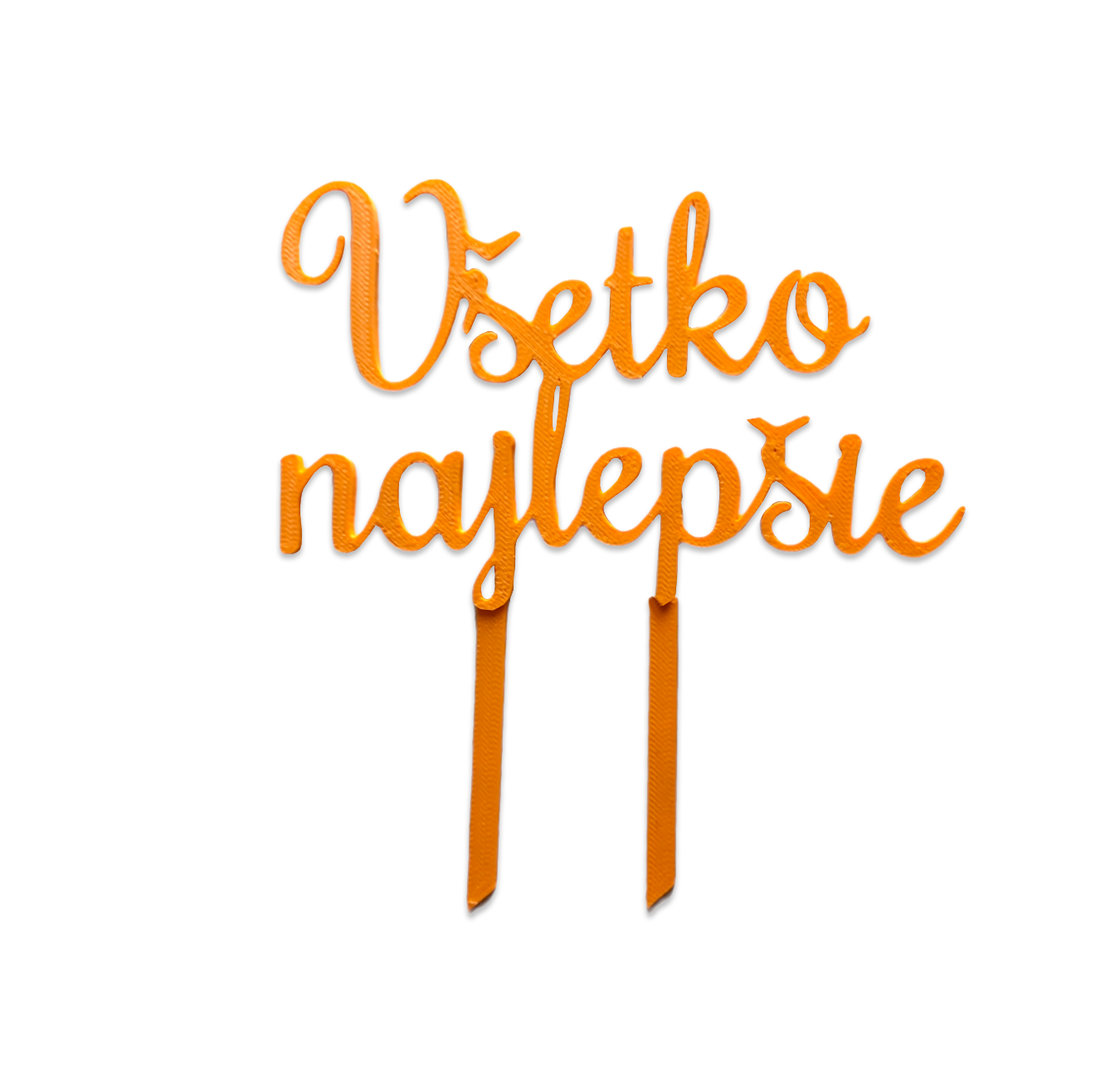 Zápich Všetko najlepšie - štýl 3