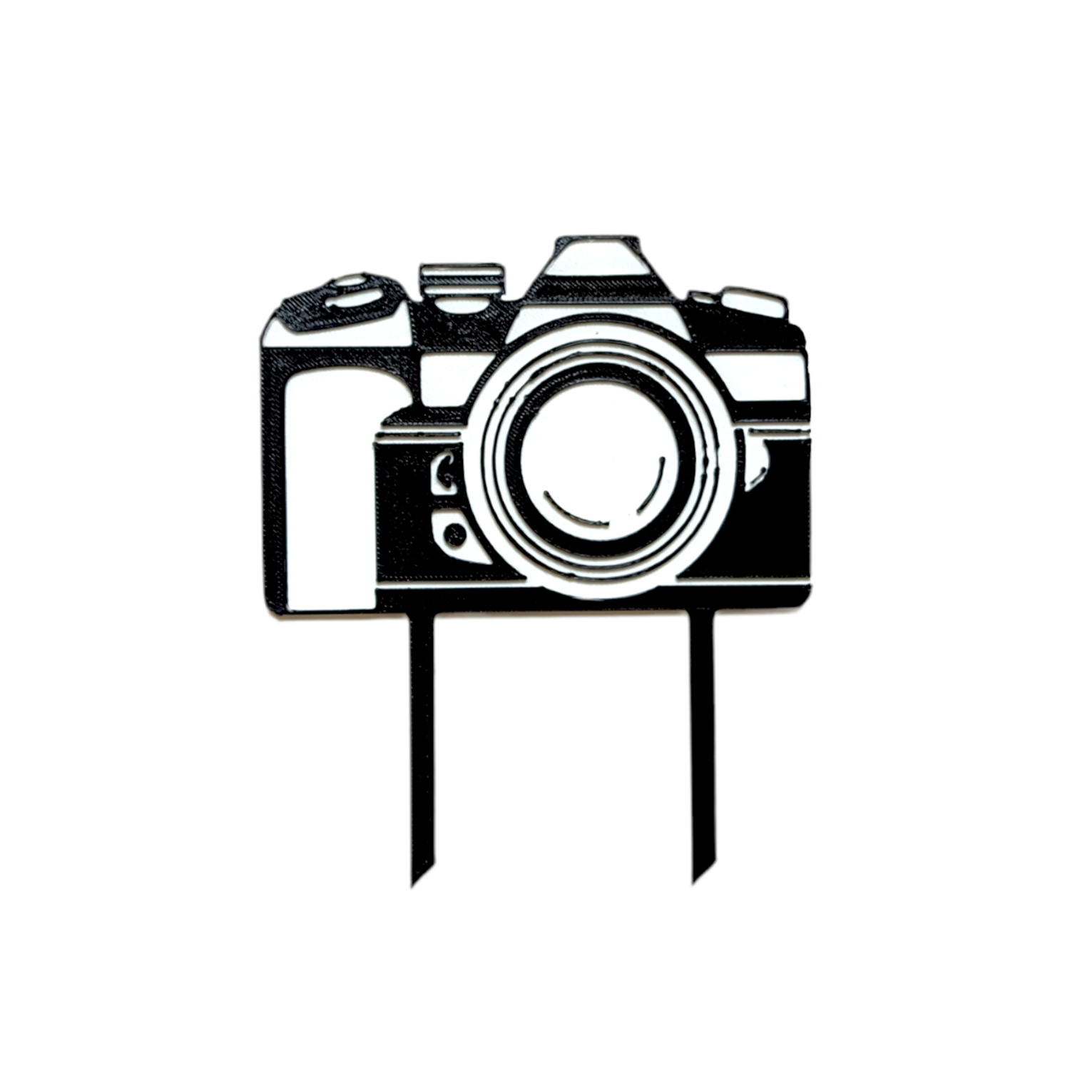 Čierno-biely zápich fotoaparát