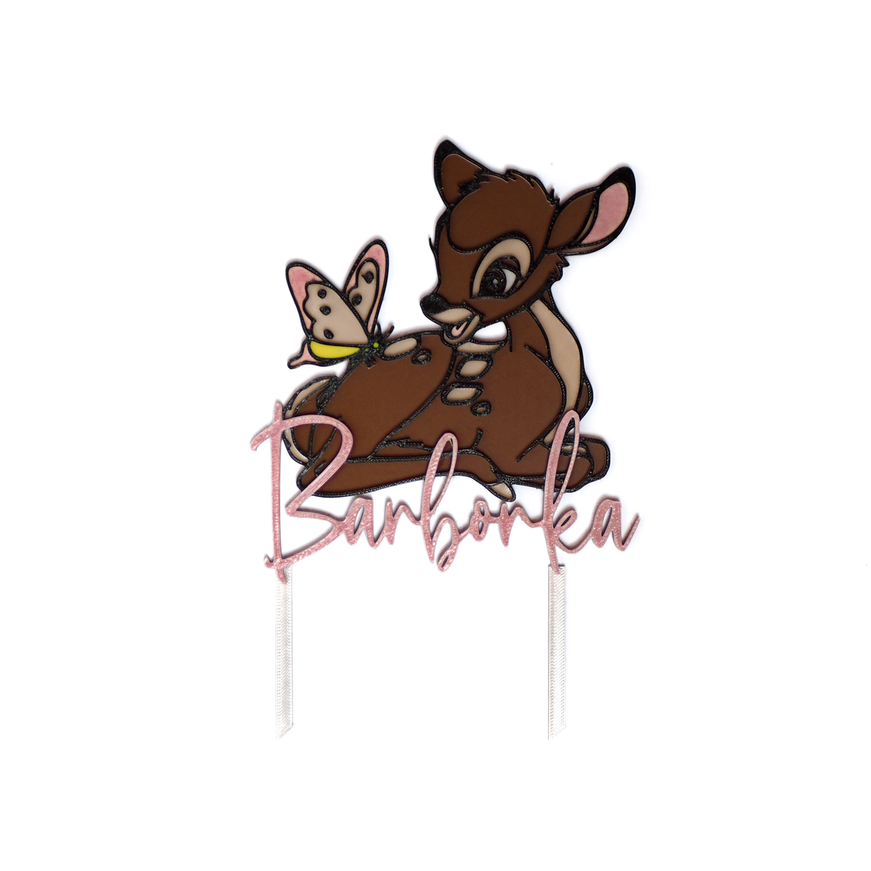 Detský zápich Bambi s motýlikom