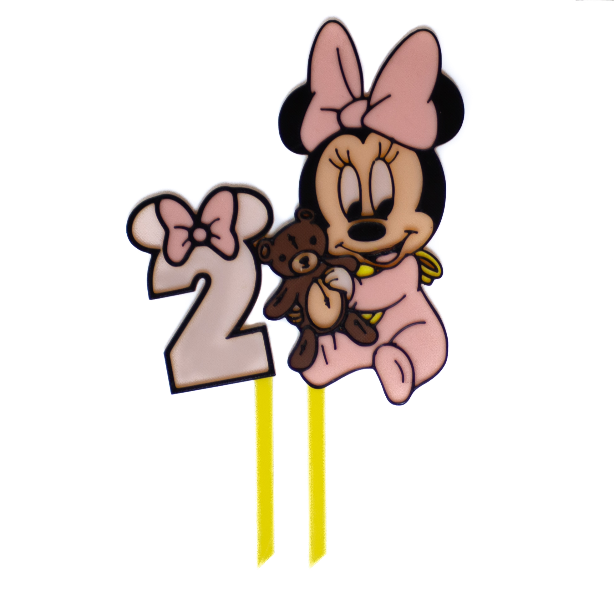 Zápich Baby Minnie s medvedíkom