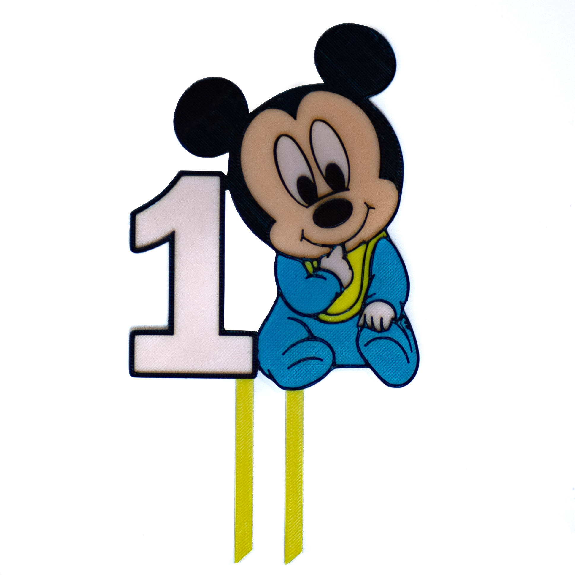 Zápich Baby Mickey s číslom