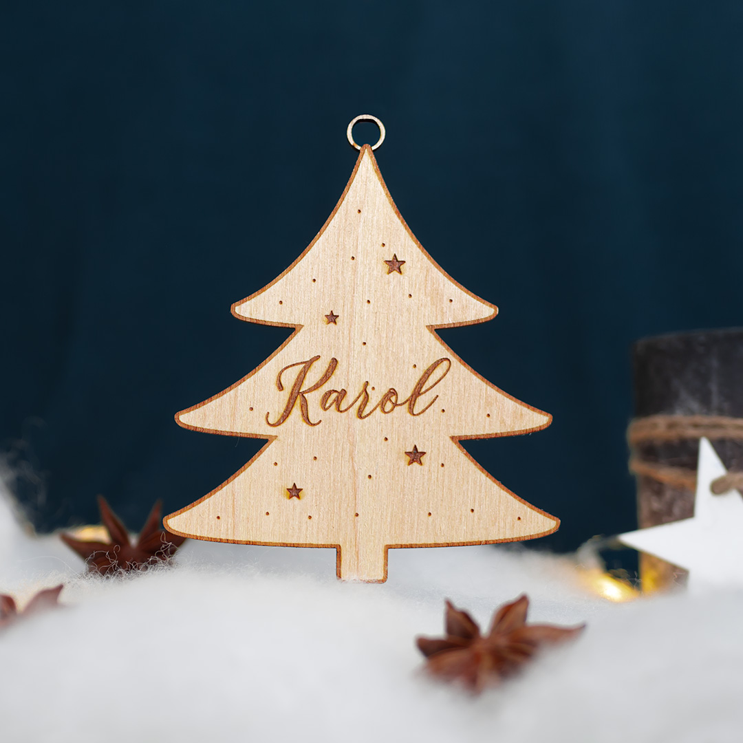 Drevený vianočný stromček na mieru