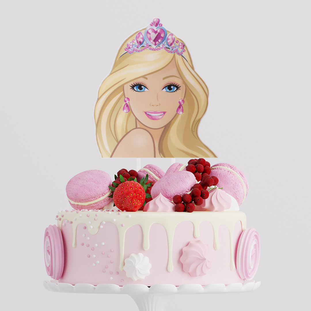 Obrázkový zápich Barbie