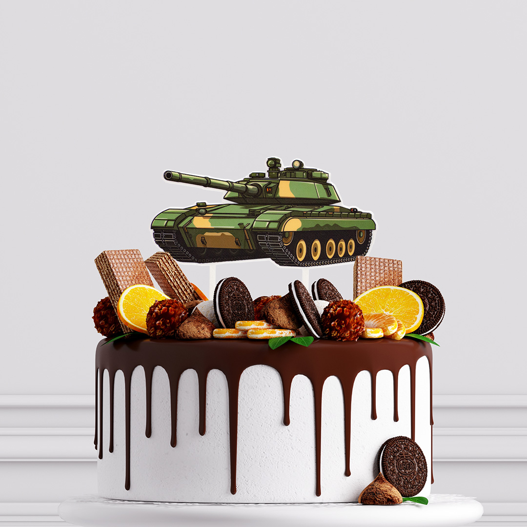 Obrázkový zápich tank