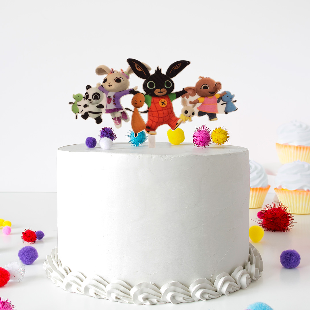 Obrázkový zápich Bing s kamarátmi