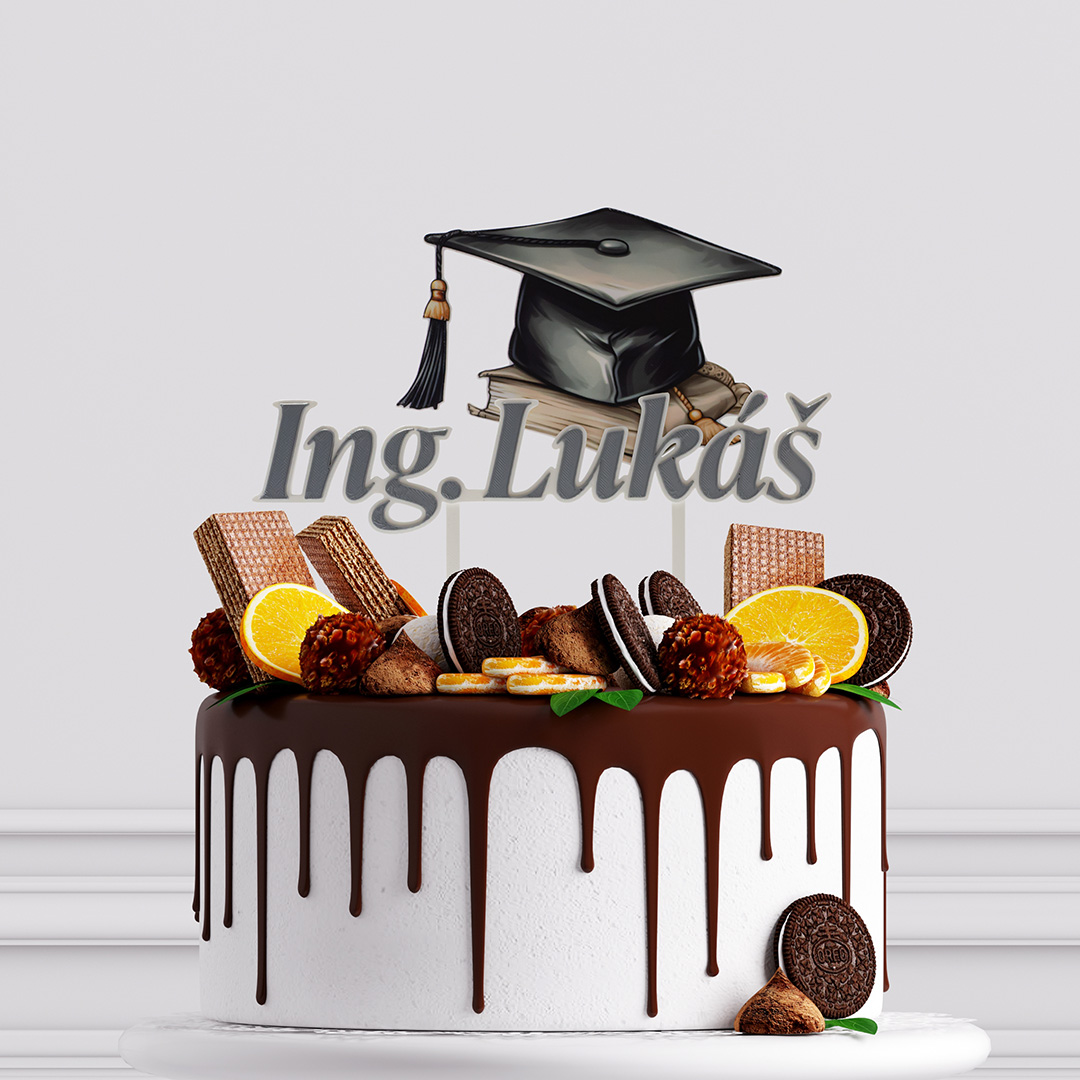 Obrázkový zápich promócie - štýl 1