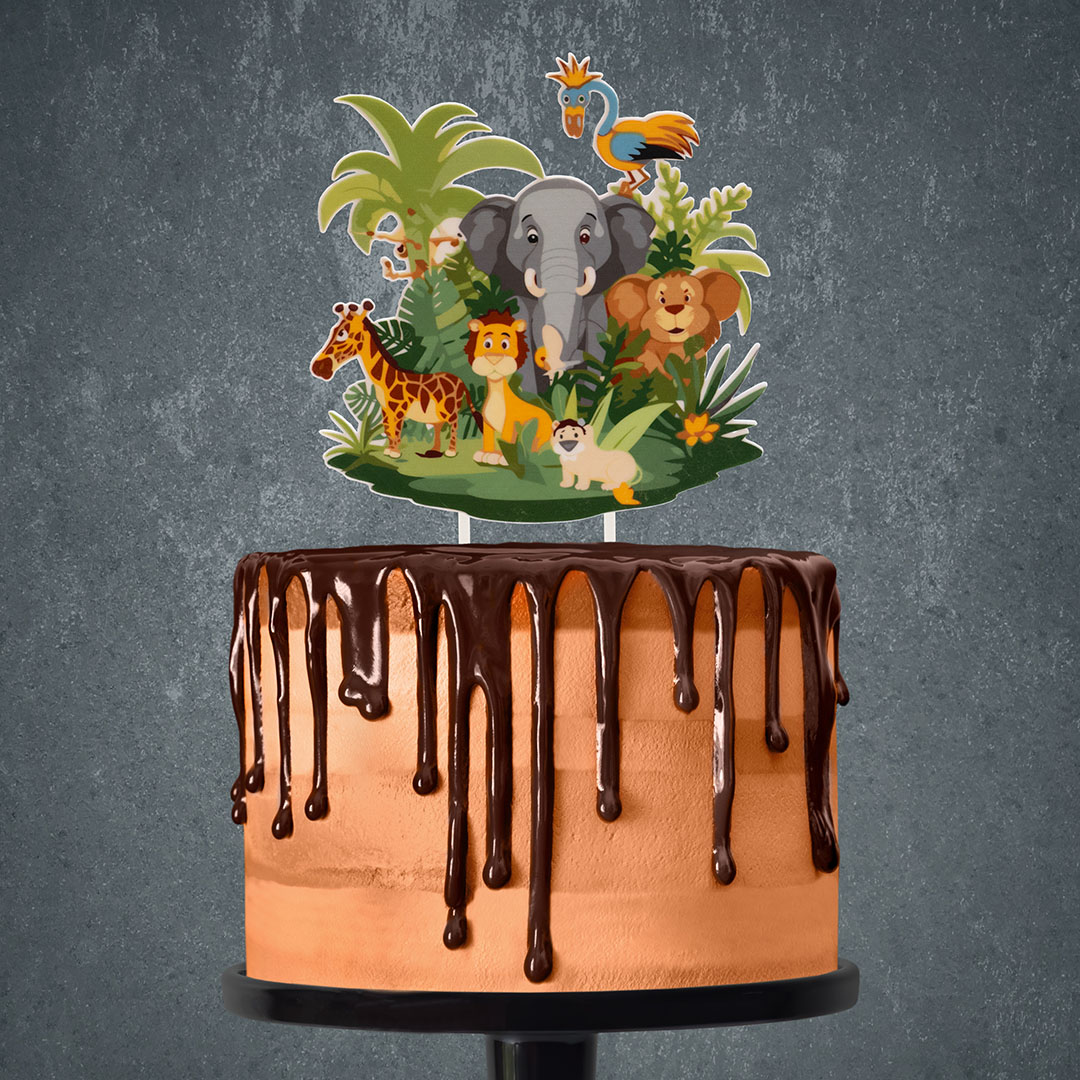 Obrázkový zápich Safari zvieratká