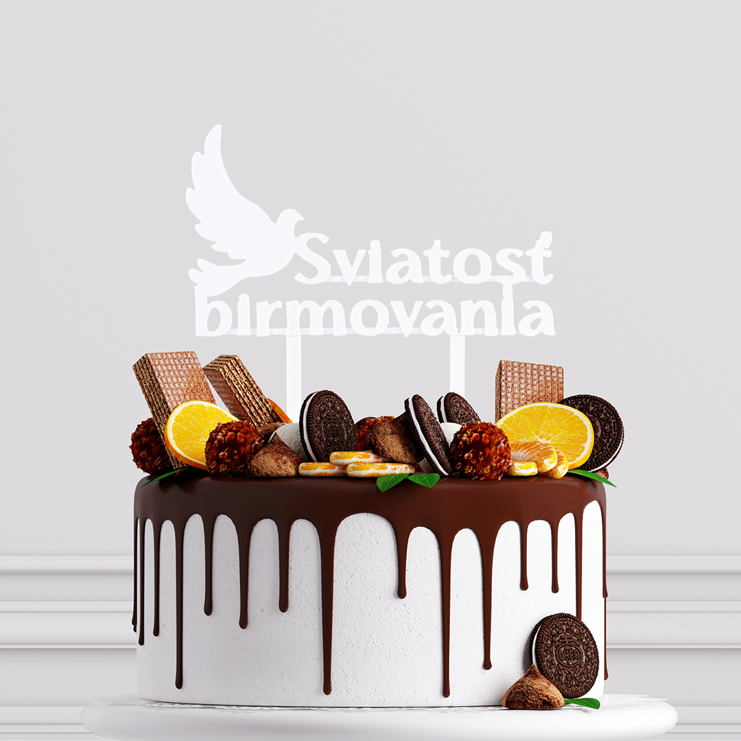 Zápich sviatosť birmovania s holubicou – štýl 1