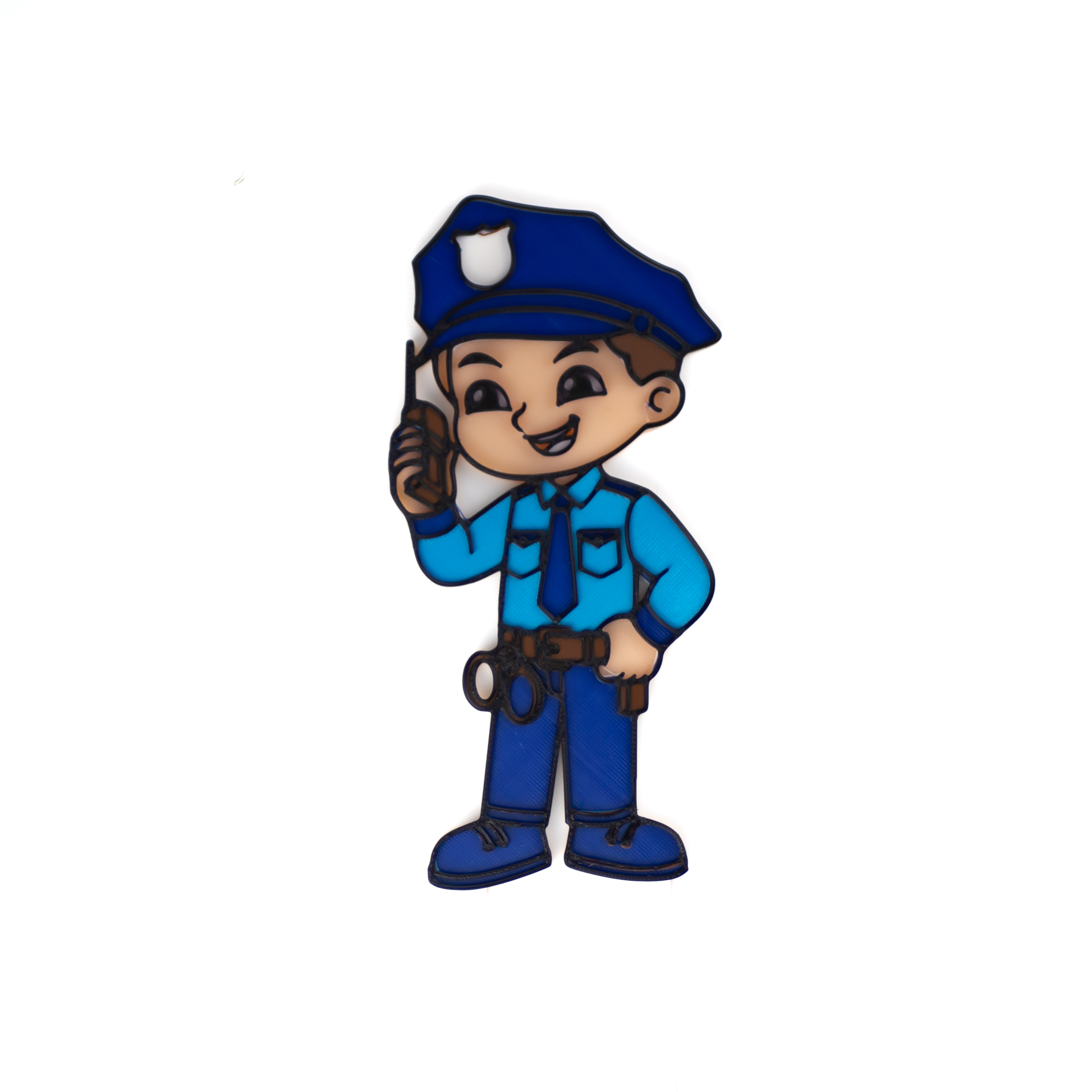 Detský zápich postava policajta