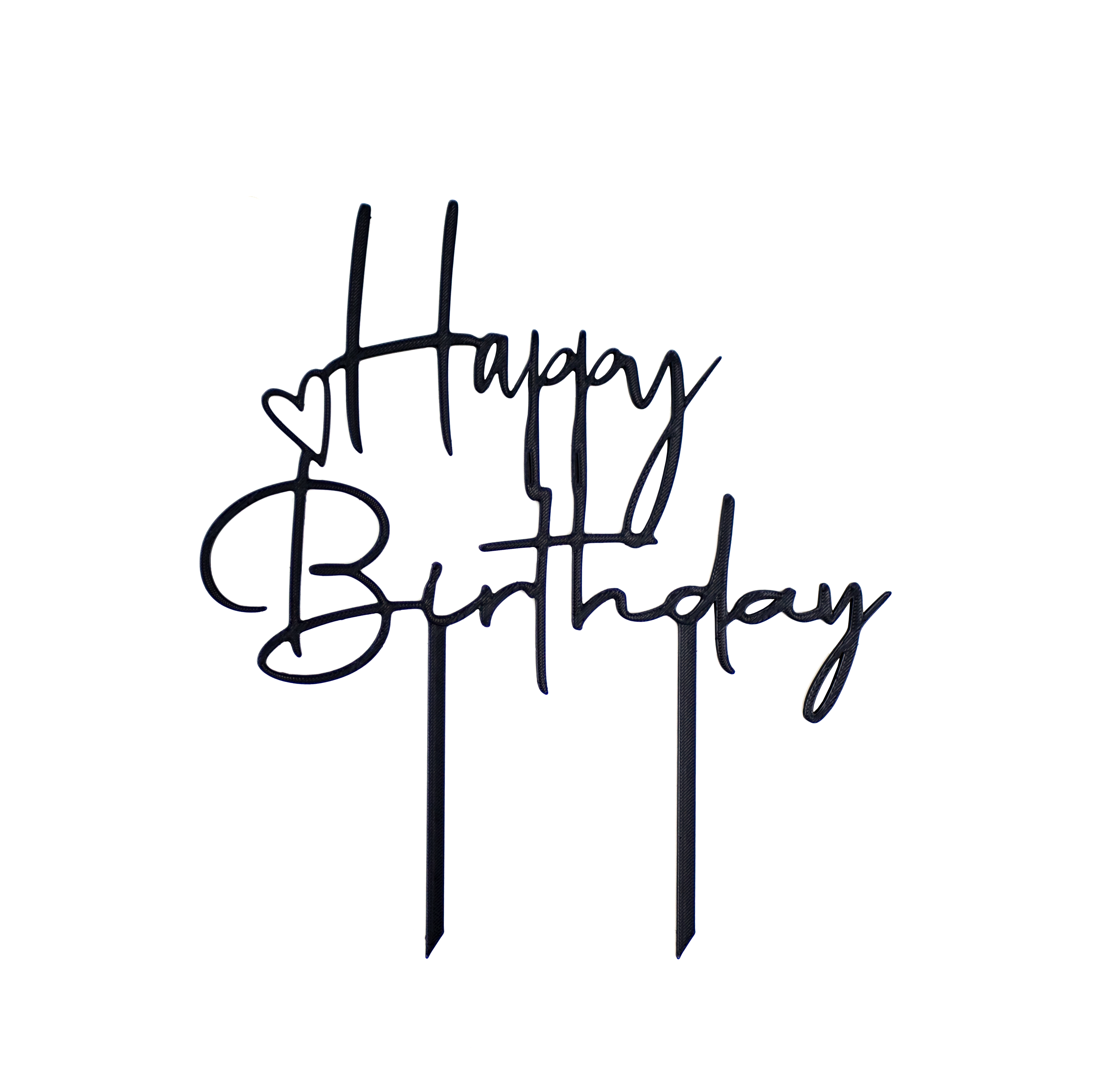 Zápich Happy Birthday - štýl 3