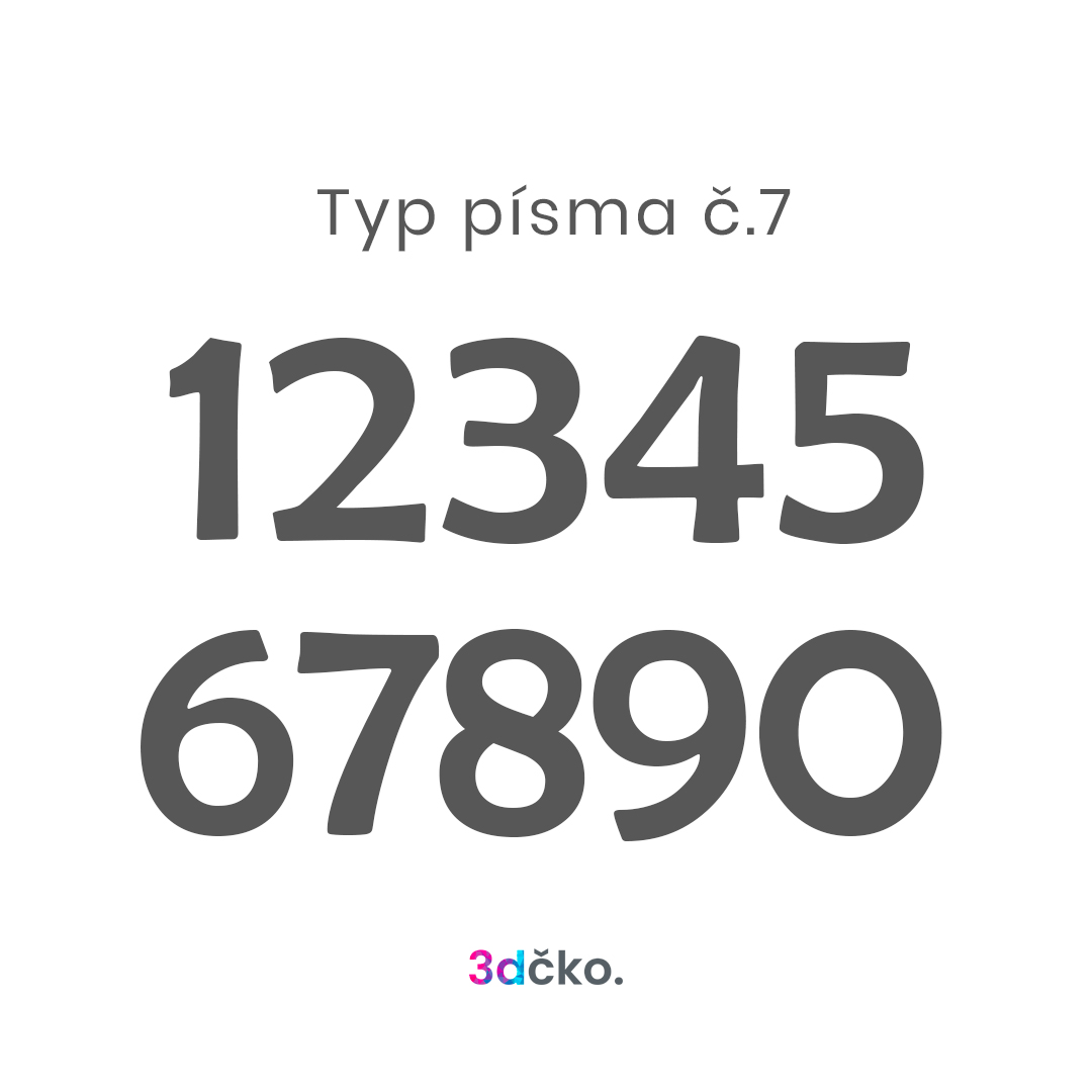 Číslo - typ 7
