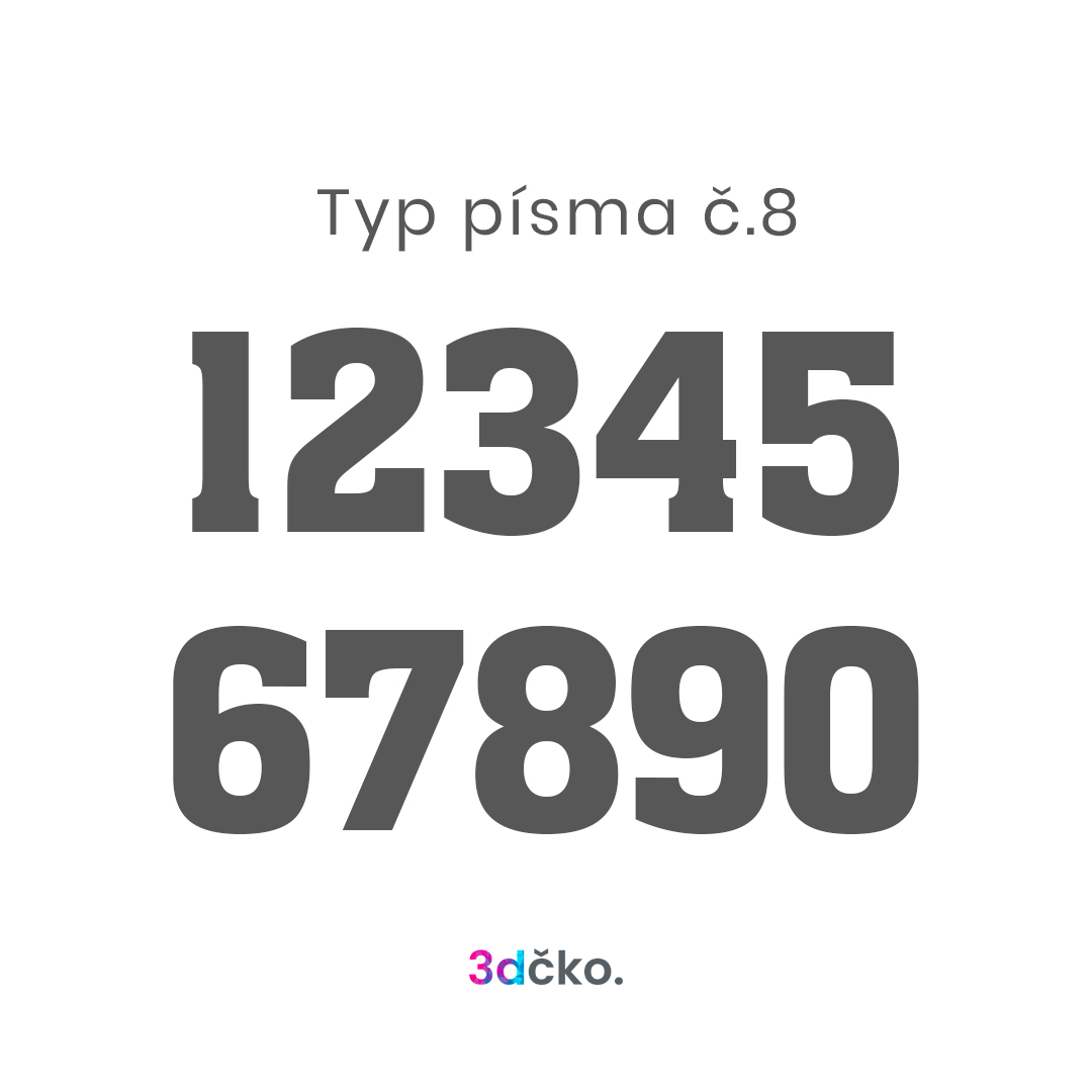 Číslo - typ 8