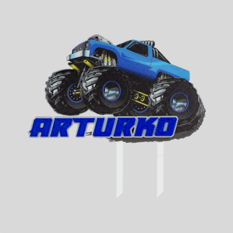 Obrázkový zápich Monster Truck