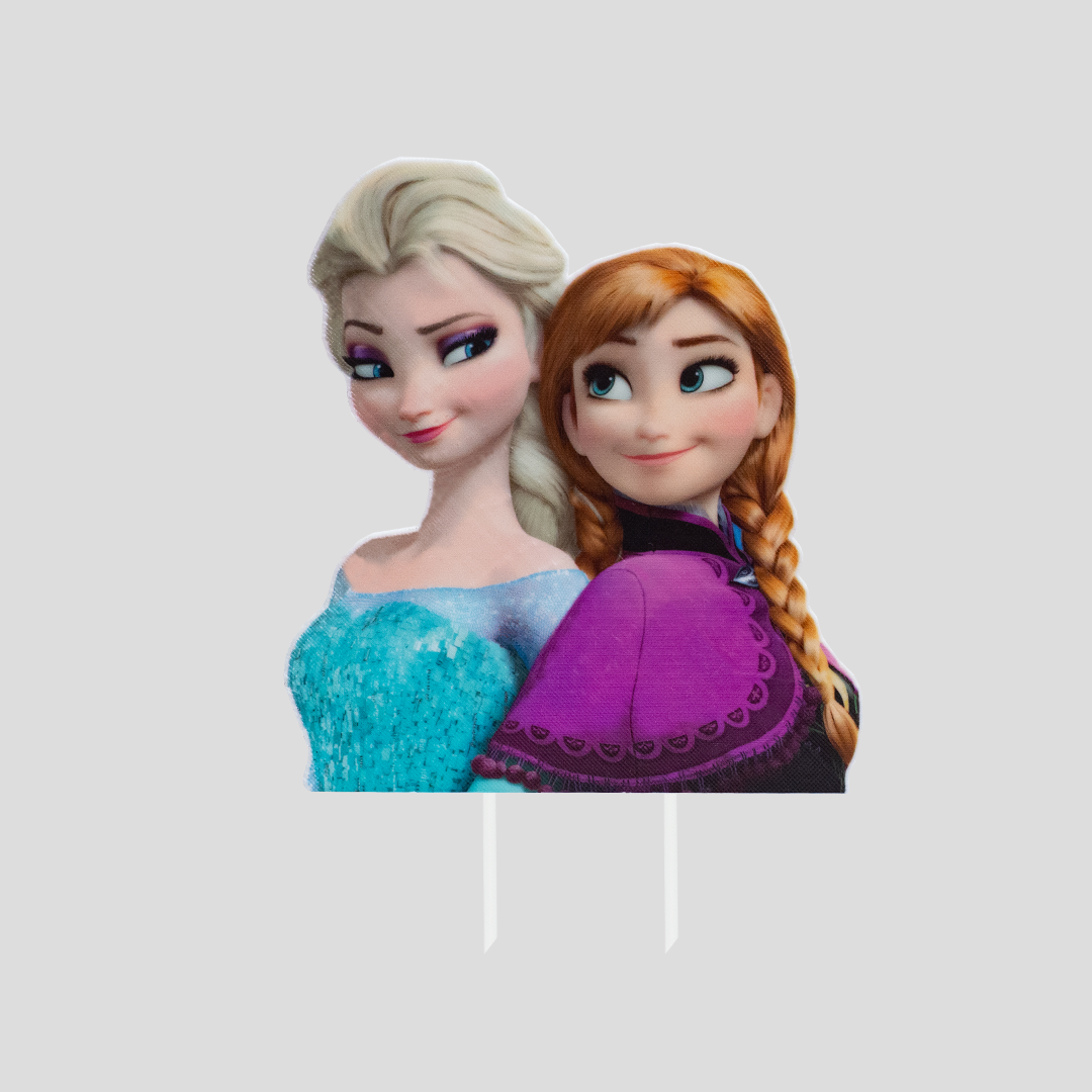 Obrázkový zápich Elsa a Anna