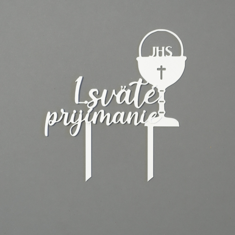 Zápich k 1. svätému prijímaniu s kalichom