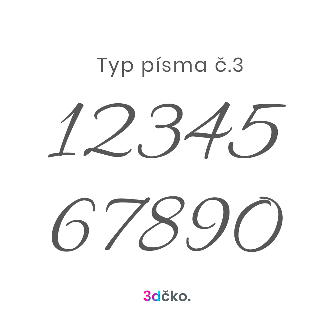 Číslo - typ 3