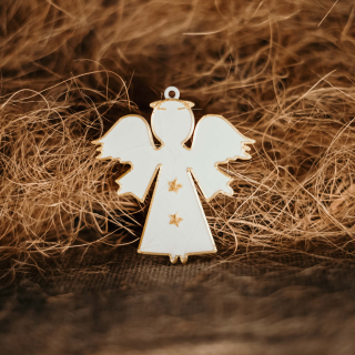 Vianoční anjelíci, štýl 3 - 3ks