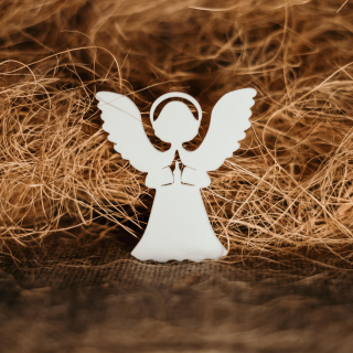 Vianoční anjelíci, štýl 5 - 3ks