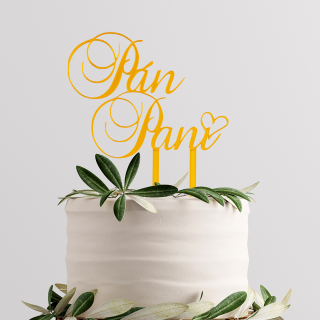 Svadobný zápich Pán a Pani