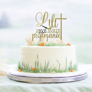 Zrkadlový zápich - 1.sväté prijímanie s krížikom a menom