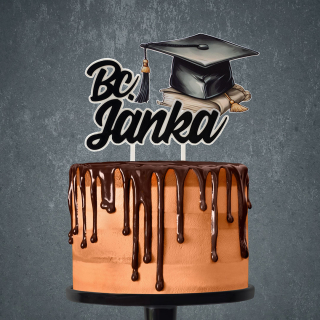 Obrázkový zápich promócie - štýl 2